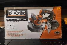 New in Box Ridgid 2½' Cut Capacity Band Saw R8604B