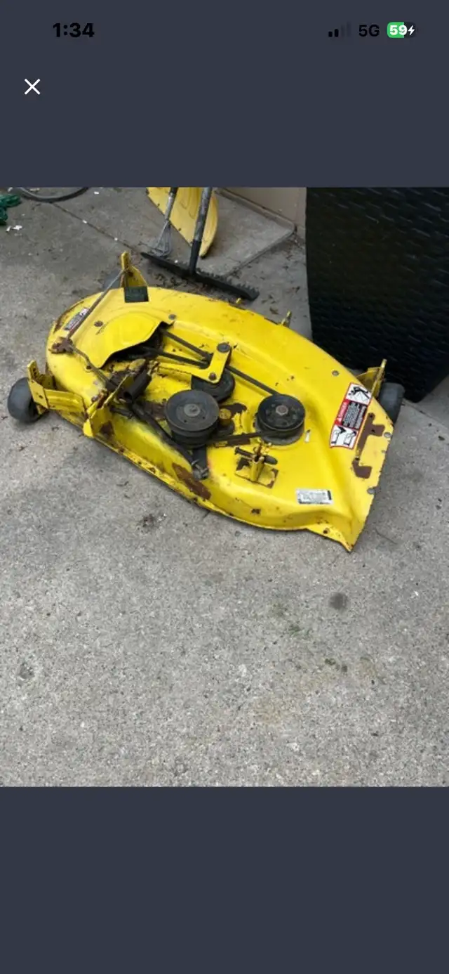 38" John Deere deck