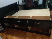 FREE Double Bed Frame & Mattress. PICK UP ONLY. - Photo 2