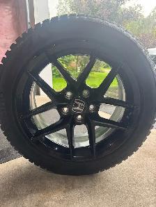 Honda civic winter tires 2015/50R17 like new used them for 2 mon - Photo 7