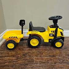 Toddlers CAT Theme Push Cars w/ Music, Kids Roleplay Ride-ons - Photo 2