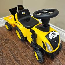 Toddlers CAT Theme Push Cars w/ Music, Kids Roleplay Ride-ons - Photo 4