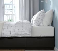 Base de lit Nordli (Ikea) Queen - Photo 2