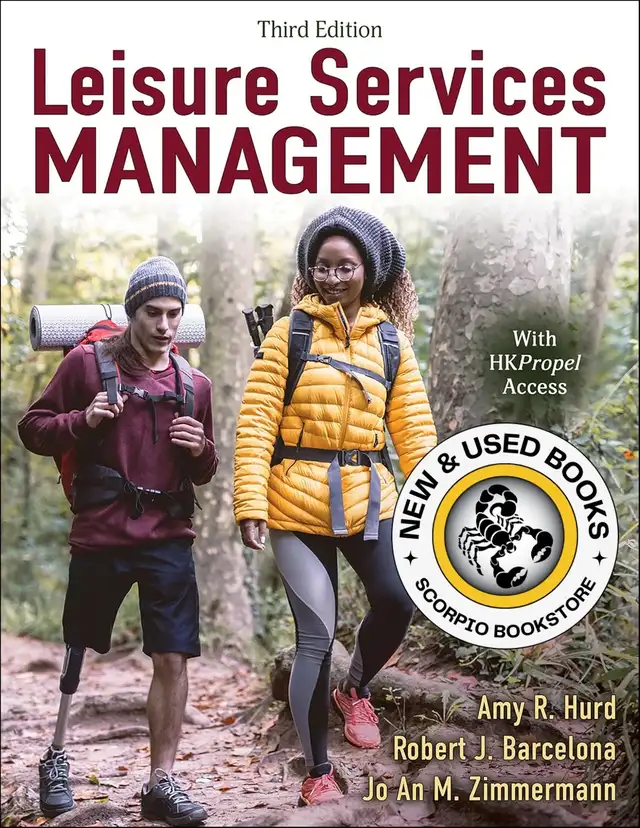 Leisure Services Management 3rd Edition Hurd 9781718213432