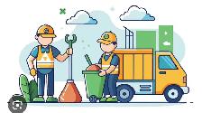 Sanitation workers in Mississauga