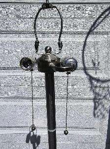 Brushed Nickel Desk & Floor Lamp stands 2 for $20 - Photo 2