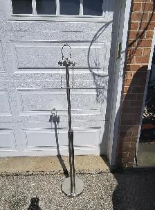 Brushed Nickel Desk & Floor Lamp stands 2 for $20 - Photo 3