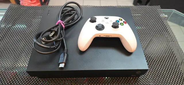 Xbox One X 1TB With Controller And Cords