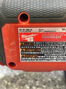 Milwaukee 2980 18V Rapid Shot Grinder - Photo 4