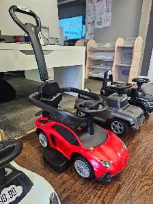 Toddler Lamborghini Aventador Style Push Cars, Detachable Handle - Photo 7