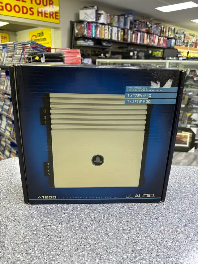JL Audio A1200 Class A/B Monoblock 175 Watts