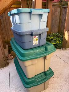 Rubbermaid Storage Bins