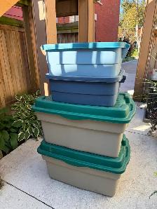 Rubbermaid Storage Bins - Photo 2