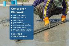 Quality Concrete Work – Driveways, Patios & Walkways