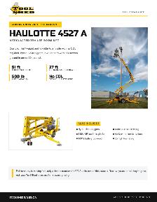 Towable Boom Lift 51ft — No CDL - Nova Scotia