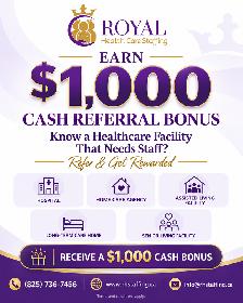 Refer a Healthcare Facility & Earn a $1,000 Cash Referral Bonus!