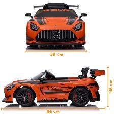 Kids Sportscars Mercedes Benz GT3, Rubber Wheels, Bluetooth, RC - Photo 3