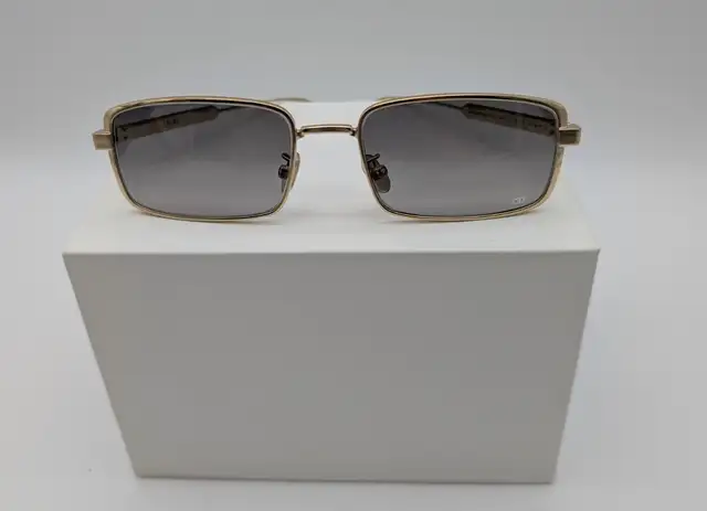 (B8100) Christian Dior DiorCannage S2U B0A1 Gold Grey Gradien...