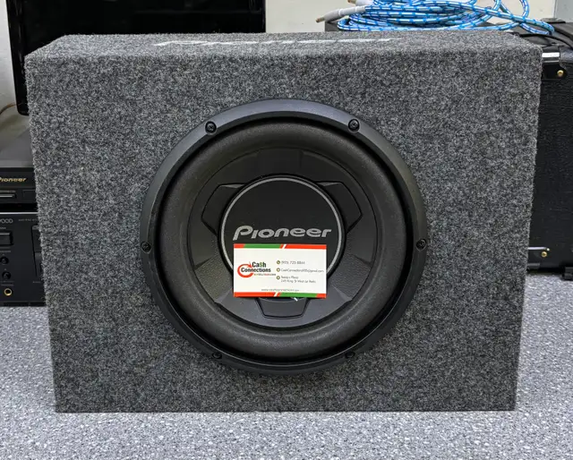 Pioneer Subwoofer Boxed