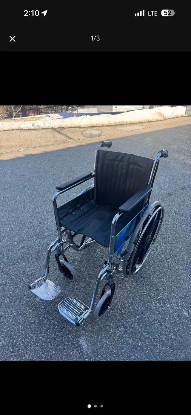 AIRGO PROCARE IC WHEELCHAIR 18" DELIVERED