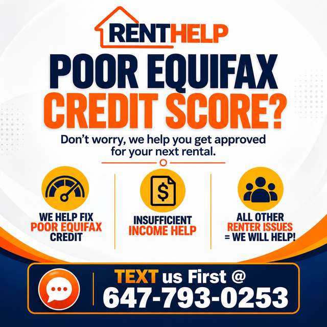 WE FIX POOR CREDIT SCORE AND LOW INCOME FOR RENTERS! GET APPROVD