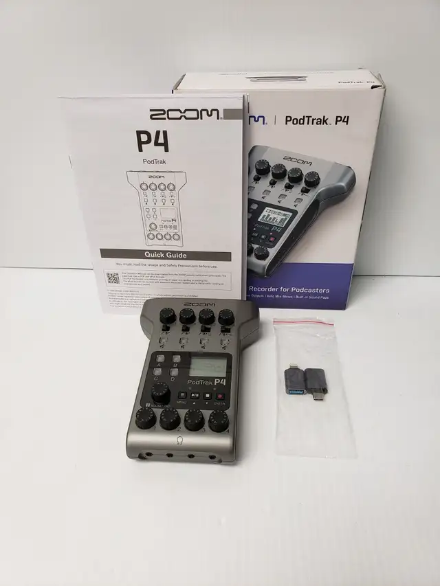 (9923607) Zoom PodTrack P4 Recorder for Podcast