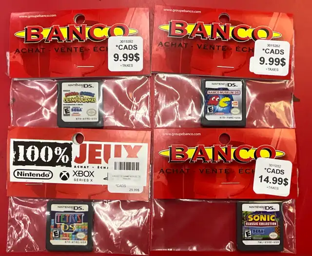 Jeux Nintendo DS