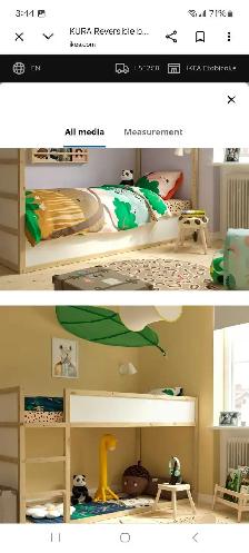 IKEA KURA kids bed - Photo 2