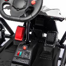 Kids Electric Rechargeable 14Km/H Go Karts, 24V/7AH, Bluetooth - Photo 5