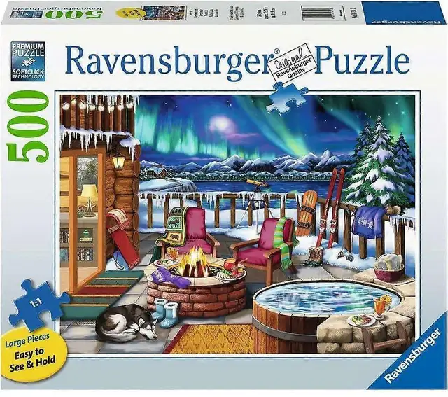 Casse-tête RAVENSBURGER 500 XXL - Lumières du Nord - à Sillery