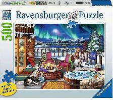 Casse-tête RAVENSBURGER 500 XXL - Lumières du Nord - à Sillery
