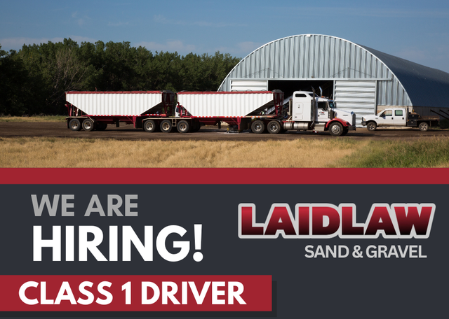 Now Hiring - Full Time Class 1 Driver