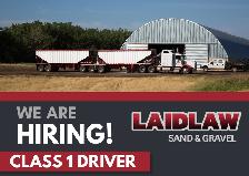 Now Hiring - Full Time Class 1 Driver