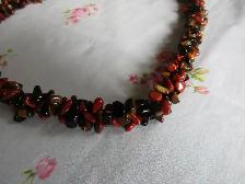 Necklace  natural earth  rock crystals