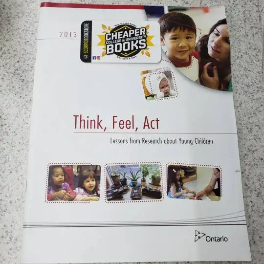 Think, Feel, Act 2013 Lessons from Research about Young Children