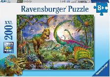 Casse-tête RAVENSBURGER 200 XXL (8 ) Le royaume des dinosaures