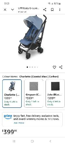 Uppababy G LUXE Travel Stroller