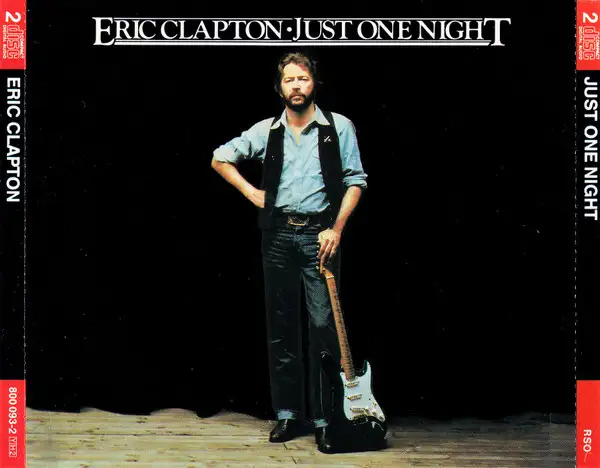 Eric Clapton Just One Night CDX2 rare!