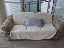 Couch for free 45 Charles St. e