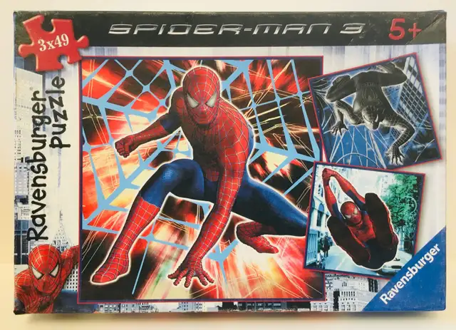 Casse-tête RAVENSBURGER 3x49 )5 ) - Spider-Man 3 - En tournée