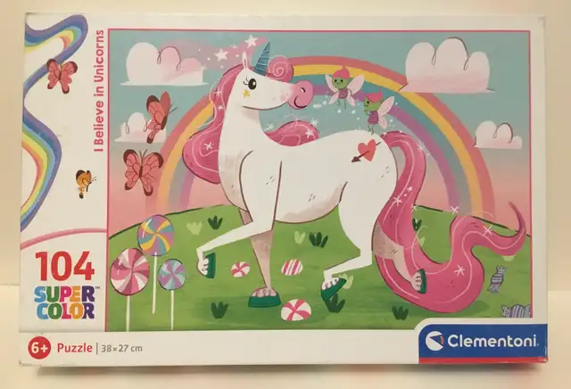 Casse-tête CLEMENTONI 104 (6 ) Licorne - à Sillery, près Maguire