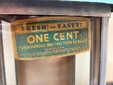 ANTIQUE 1920's/1930's NORRIS 'THE MASTER' 1 c VENDING MACHINE - Photo 2