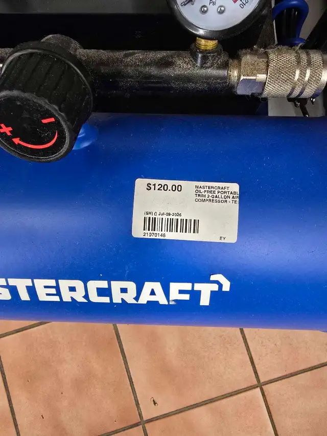 Mastercraft Air Compressor