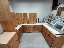 Kitchen Cabinet Set- Knotty Pine