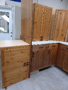 Kitchen Cabinet Set- Knotty Pine - Photo 5