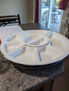 vegetable tray on a lazy Susan - Photo 2