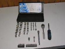 60 Piece Socket and Screwdriver Set