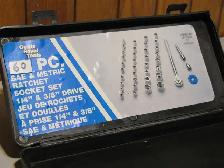 60 Piece Socket and Screwdriver Set - Photo 2