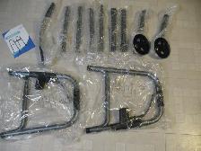 Adjustable Aluminum Walker with 2 Front Wheels, BRAND NEW - Photo 3