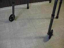 Adjustable Aluminum Walker with 2 Front Wheels, BRAND NEW - Photo 10